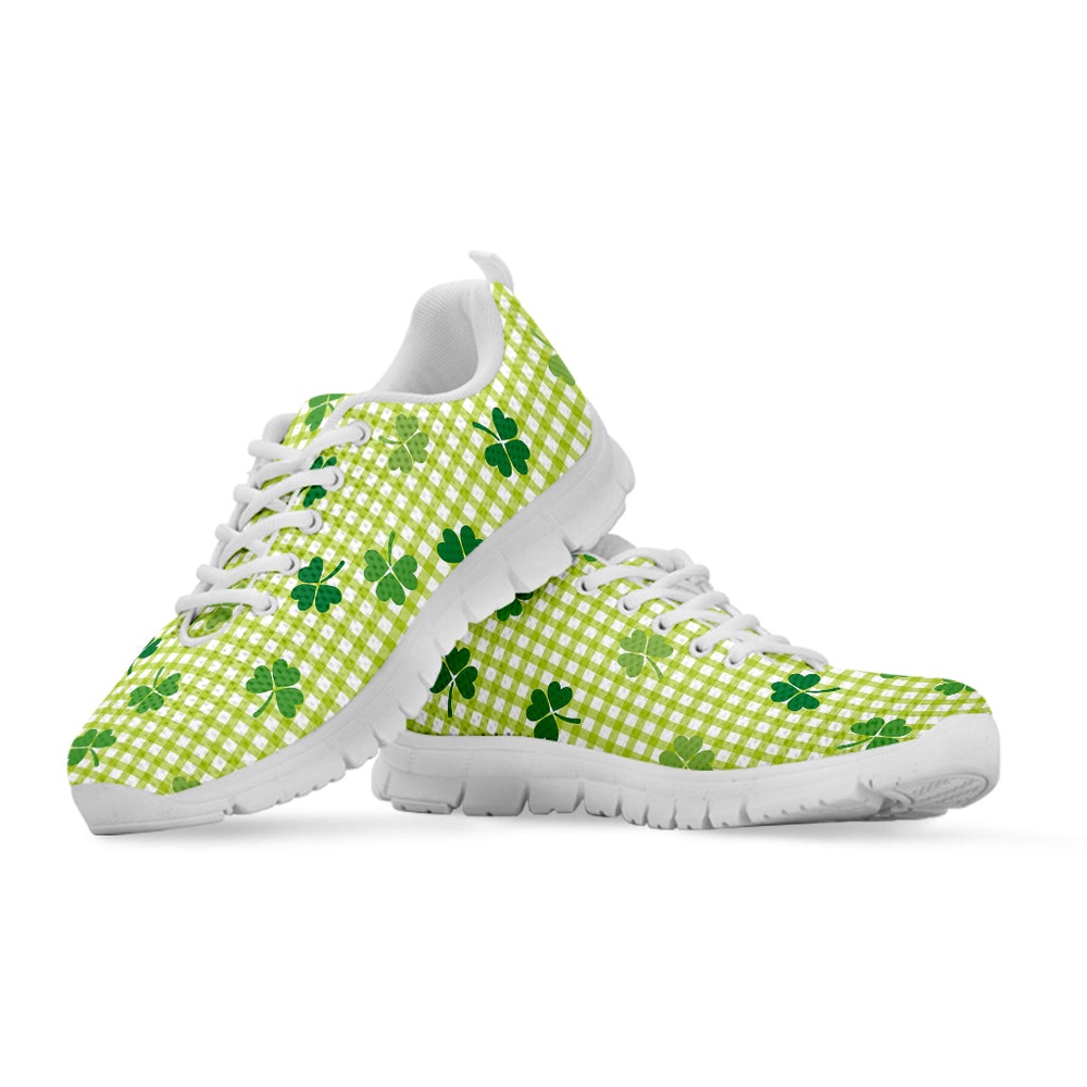 St Patrick s Day Shoes St. Patrick s Day Buffalo Plaid Print White Running Shoes St Patrick s Day Sneakers 3 ltaz12.jpg St Patrick s Day Shoes St. Patrick s Day Buffalo Plaid Print White Running Shoes St Patrick s Day Sneakers 3 ltaz12.jpg