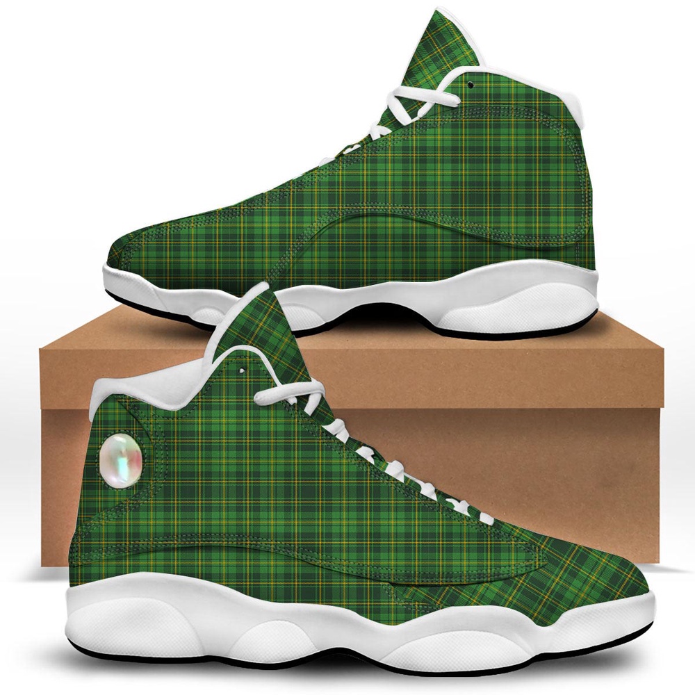 St Patrick s Day Shoes St. Patrick s Day Green Tartan Print White Basketball Shoes St Patrick s Day Sneakers 1 vvdahs.jpg St Patrick s Day Shoes St. Patrick s Day Green Tartan Print White Basketball Shoes St Patrick s Day Sneakers 1 vvdahs.jpg