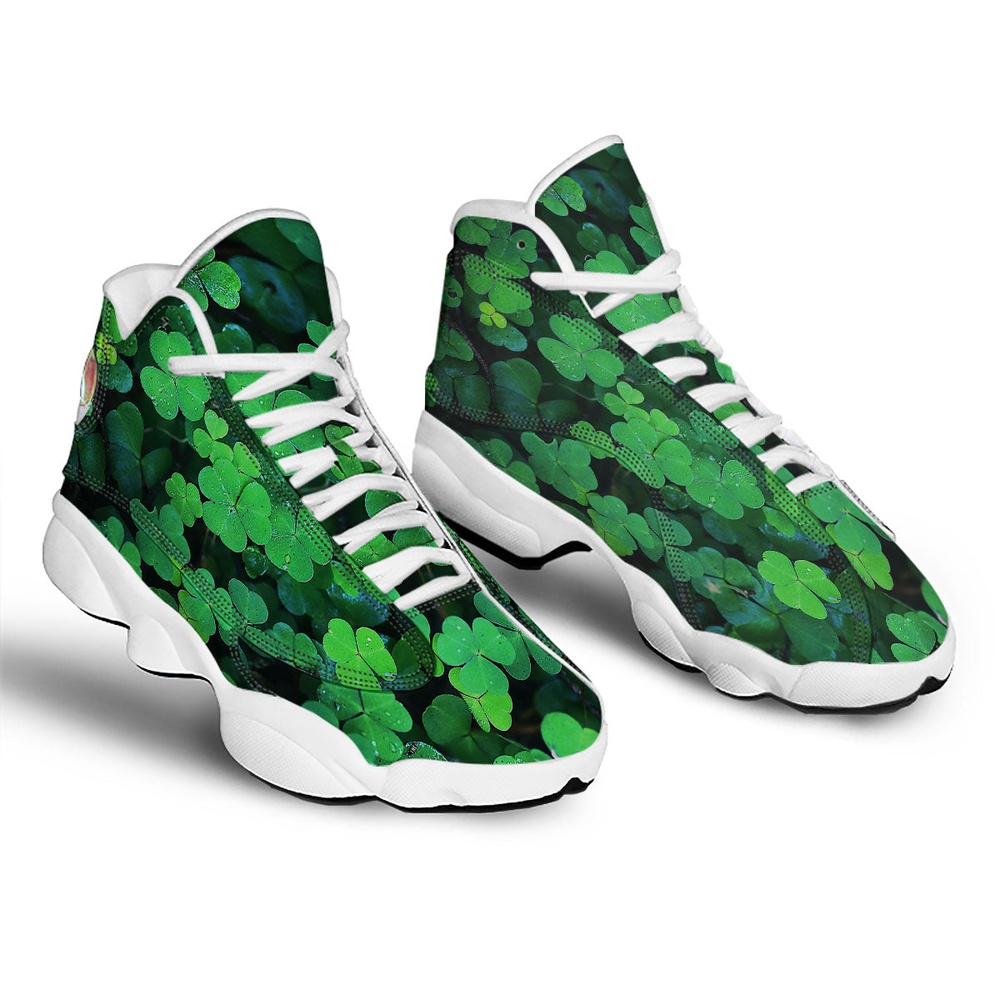 St Patrick s Day Shoes St. Patrick s Day Shamrock Clover Print White Basketball Shoes St Patrick s Day Sneakers 2 tfy3ji.jpg St Patrick s Day Shoes St. Patrick s Day Shamrock Clover Print White Basketball Shoes St Patrick s Day Sneakers 2 tfy3ji.jpg