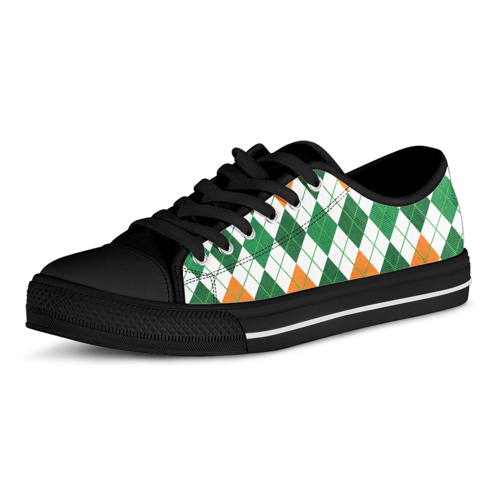 St Patrick s Day Shoes St Patrick s Day Argyle Pattern Print Black Low Top Shoes St Patrick s Day Sneakers 2 zicuvb.jpg St Patrick s Day Shoes St Patrick s Day Argyle Pattern Print Black Low Top Shoes St Patrick s Day Sneakers 2 zicuvb.jpg