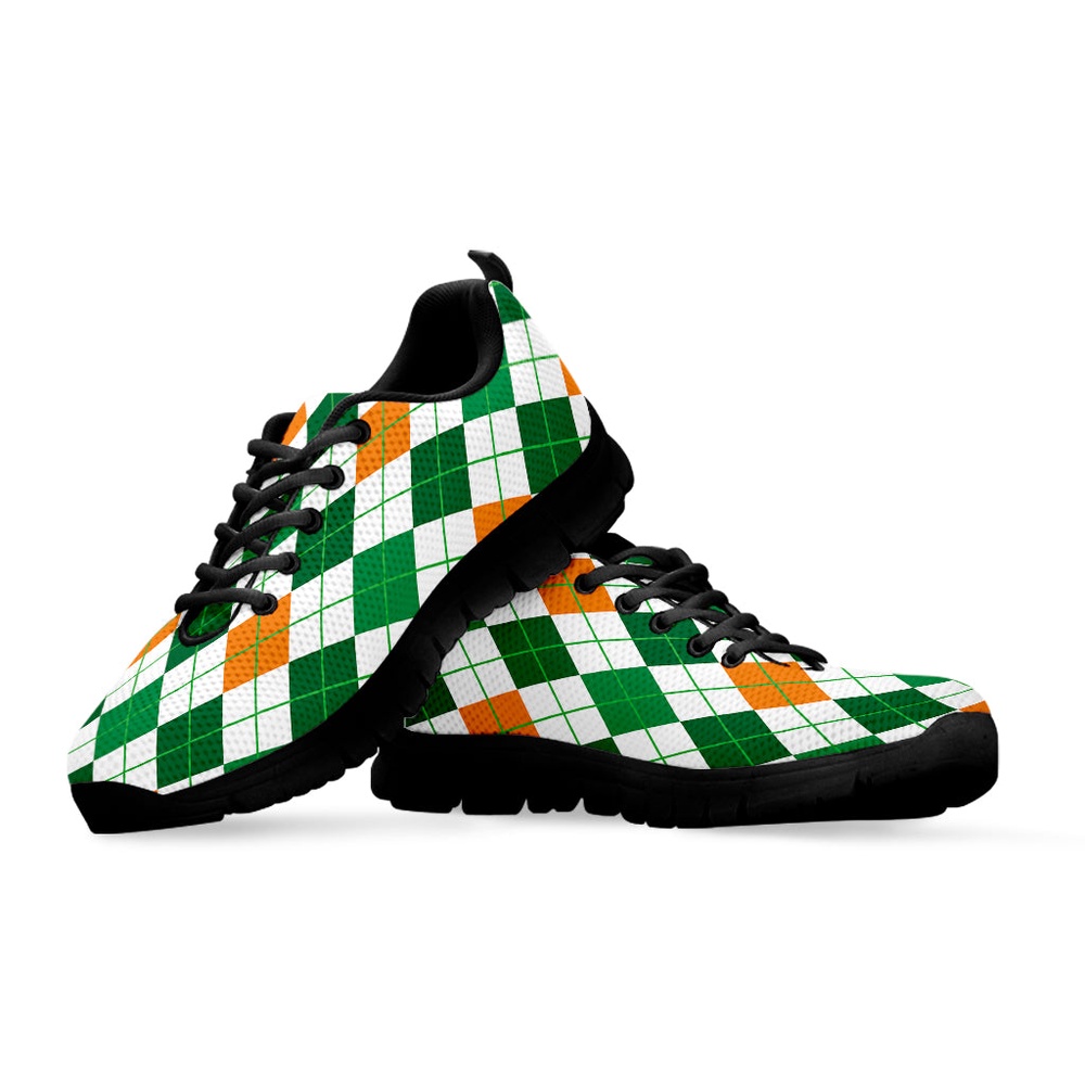 St Patrick s Day Shoes St Patrick s Day Argyle Pattern Print Black Running Shoes St Patrick s Day Sneakers 3 oyyu9v.jpg St Patrick s Day Shoes St Patrick s Day Argyle Pattern Print Black Running Shoes St Patrick s Day Sneakers 3 oyyu9v.jpg