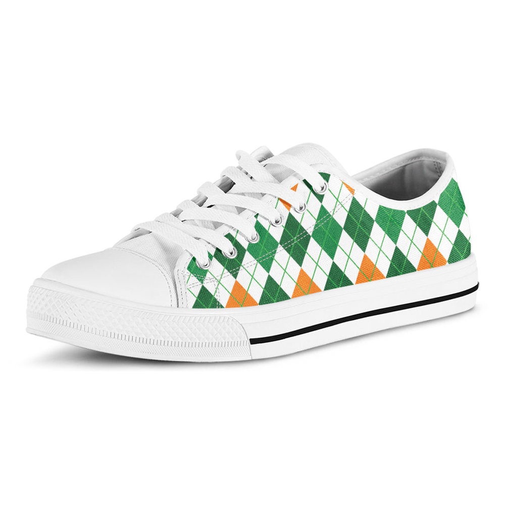 St Patrick s Day Shoes St Patrick s Day Argyle Pattern Print White Low Top Shoes St Patrick s Day Sneakers 2 lrswxq.jpg St Patrick s Day Shoes St Patrick s Day Argyle Pattern Print White Low Top Shoes St Patrick s Day Sneakers 2 lrswxq.jpg