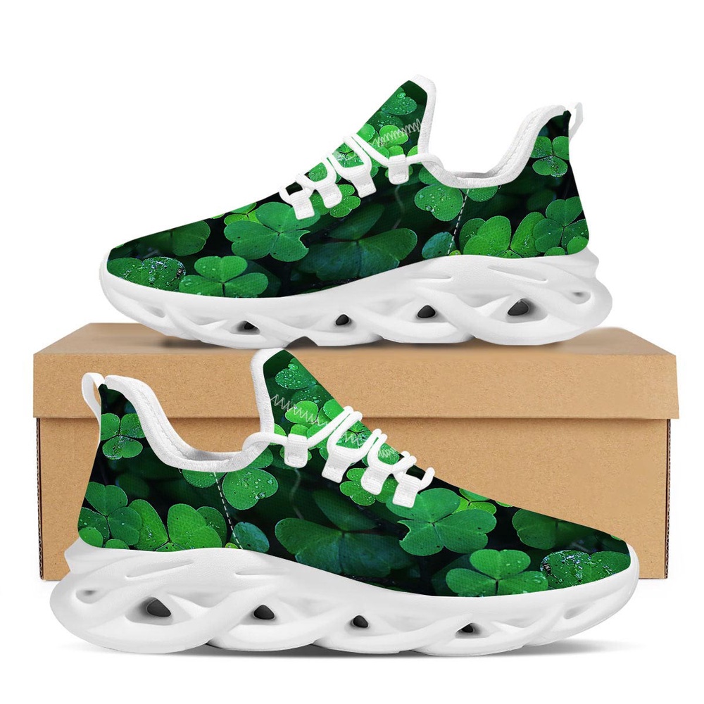 St Patrick s Running Shoes St. Patrick s Day Shamrock Clover Print White Running Shoes St Patrick s Day Shoes 1 owjyca.jpg St Patrick s Running Shoes St. Patrick s Day Shamrock Clover Print White Running Shoes St Patrick s Day Shoes 1 owjyca.jpg