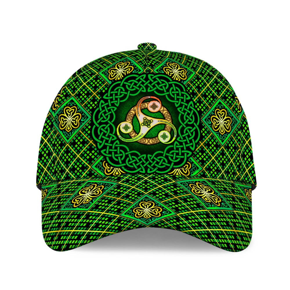 thumbnail image 2 of Shamrock Baseball Hats, St. Patrick's Day Hats, Shamrock Caps, Irish 2 of 14