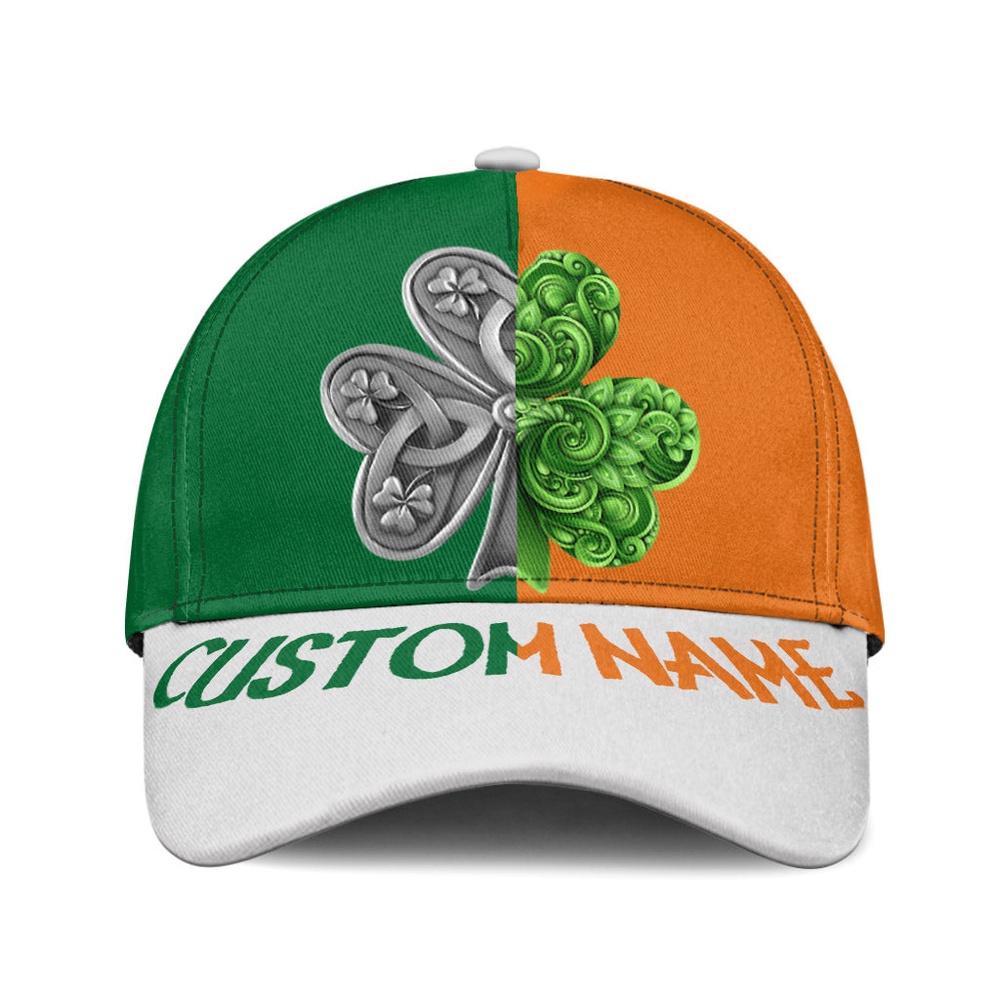 St Patricks Day Baseball Cap Celtic Shamrock Ireland Flag Baseball Cap Orange Green Personalized Custom Irish Baseball Cap St. Patrick s Day Gift 1 y11ipd.jpg