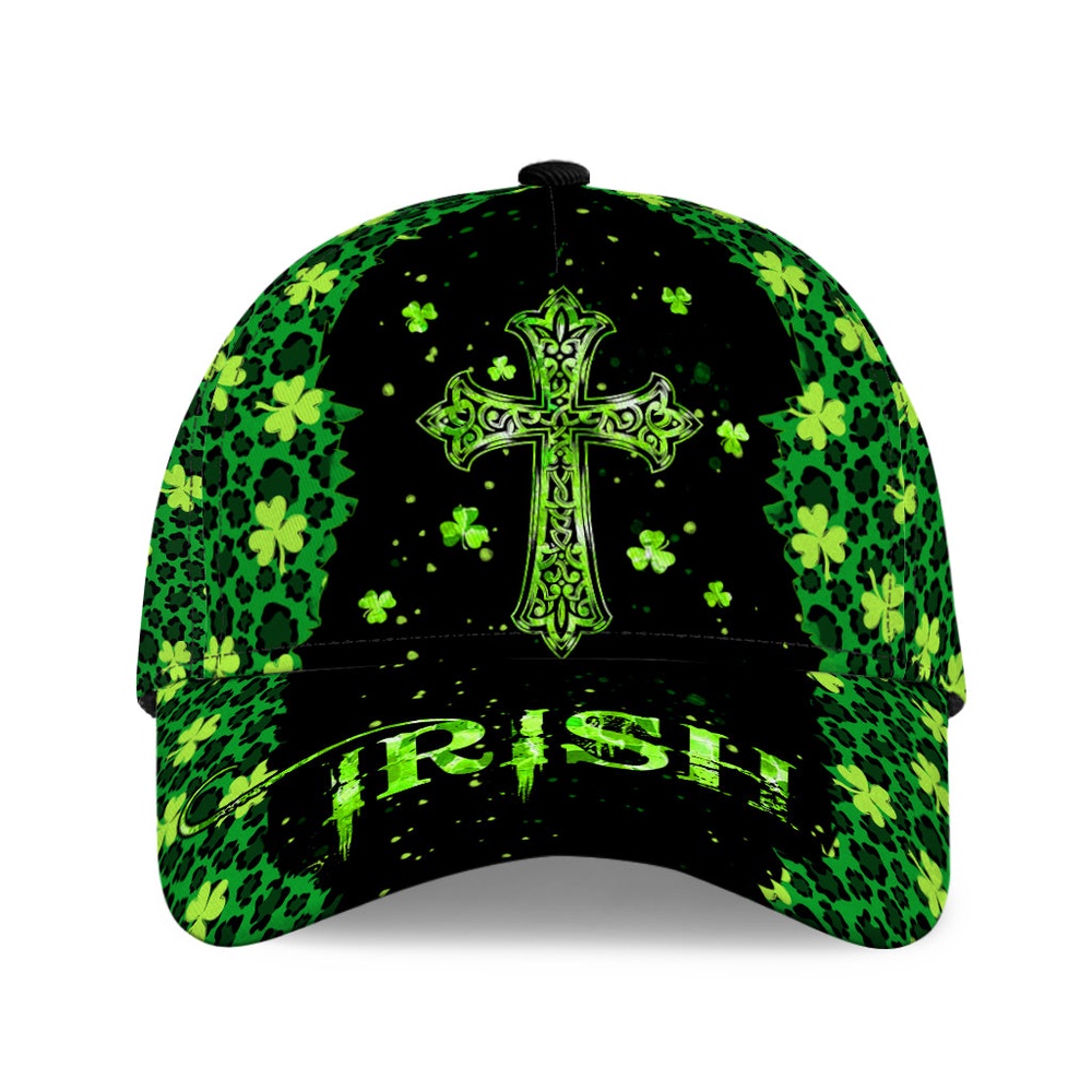 St Patricks Day Baseball Cap Cross And Clover Leopard Skin Pattern Irish Baseball Cap Sports Adjustable Hat St. Patrick s Day Gift 1 tngo3y.jpg St Patricks Day Baseball Cap Cross And Clover Leopard Skin Pattern Irish Baseball Cap Sports Adjustable Hat St. Patrick s Day Gift 1 tngo3y.jpg