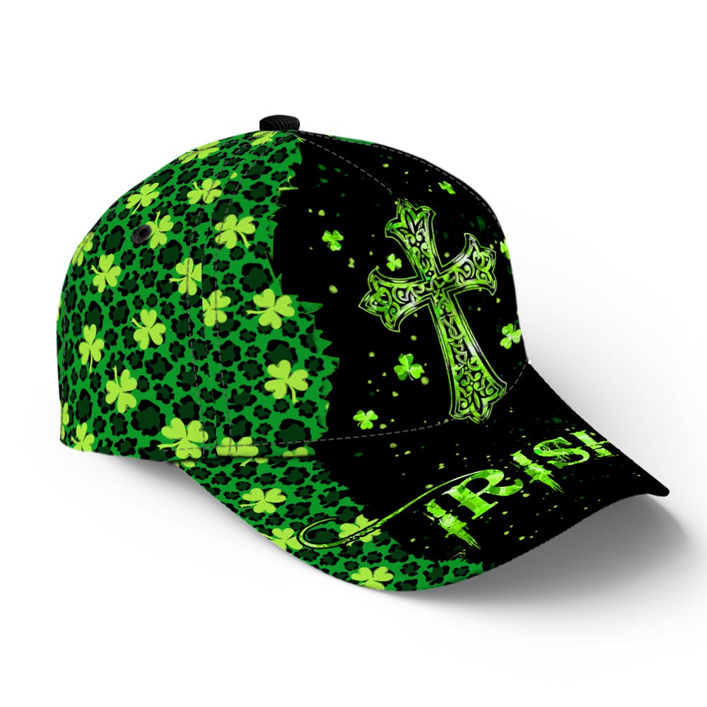 St Patricks Day Baseball Cap Cross And Clover Leopard Skin Pattern Irish Baseball Cap Sports Adjustable Hat St. Patrick s Day Gift 2 lf3pzc.jpg St Patricks Day Baseball Cap Cross And Clover Leopard Skin Pattern Irish Baseball Cap Sports Adjustable Hat St. Patrick s Day Gift 2 lf3pzc.jpg