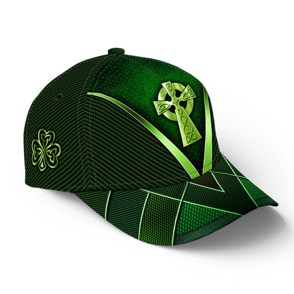 St Patricks Day Baseball Cap Cross Celtic Metallic Luxury Irish Baseball Cap Sports Adjustable Hat St. Patrick s Day Gift 2 rxkp5g.jpg
