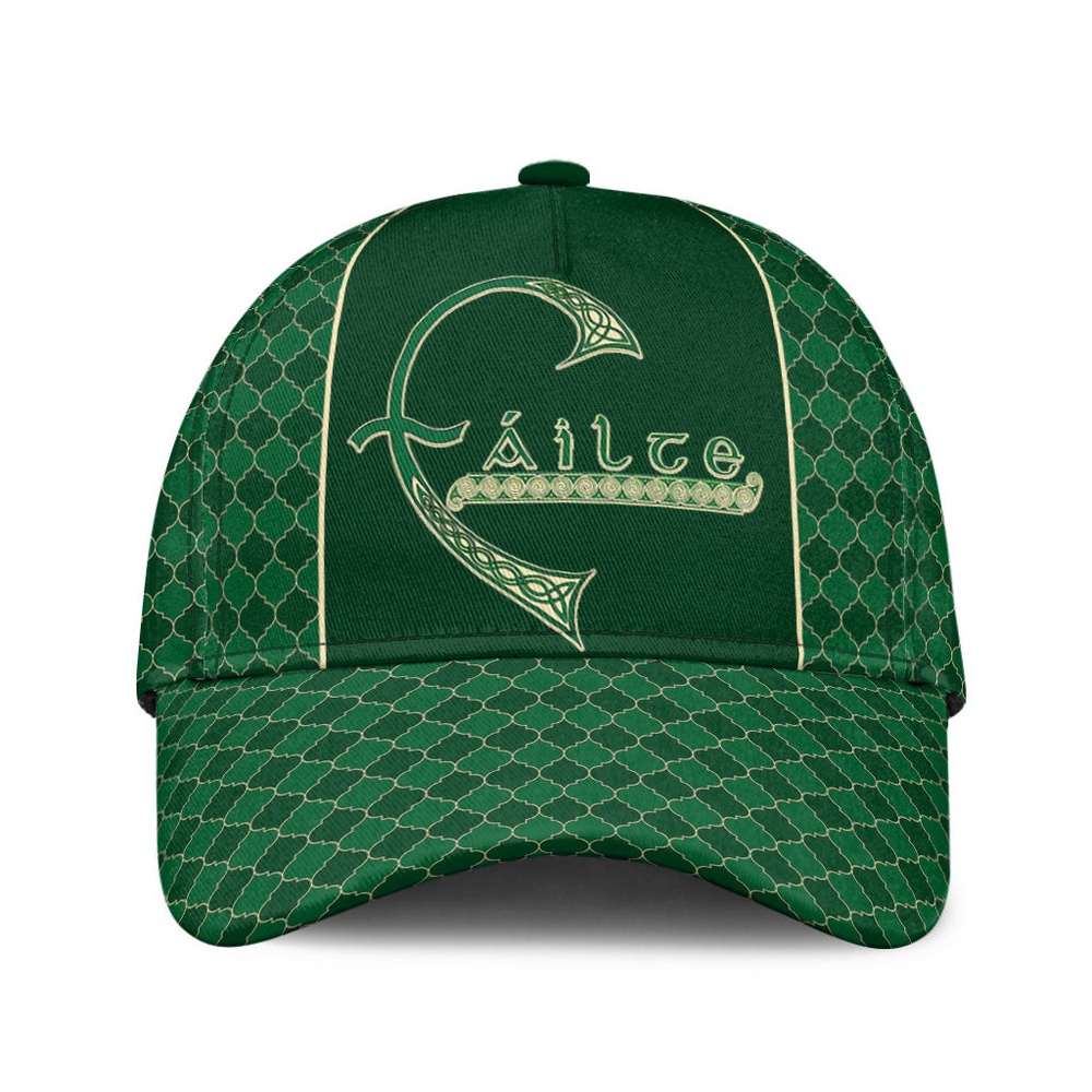 St Patricks Day Baseball Cap Failte Seamless Pattern Green Irish Baseball Cap Sports Adjustable Hat St. Patrick s Day Gift 1 jg7is9.jpg St Patricks Day Baseball Cap Failte Seamless Pattern Green Irish Baseball Cap Sports Adjustable Hat St. Patrick s Day Gift 1 jg7is9.jpg