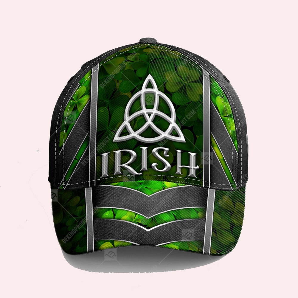 St Patricks Day Baseball Cap Irish Celtic Shamrock Metal Baseball Cap Classic Hat Unisex Sports Adjustable Cap Best Gift For St. Patrick s Day 1 rsb8b9.jpg