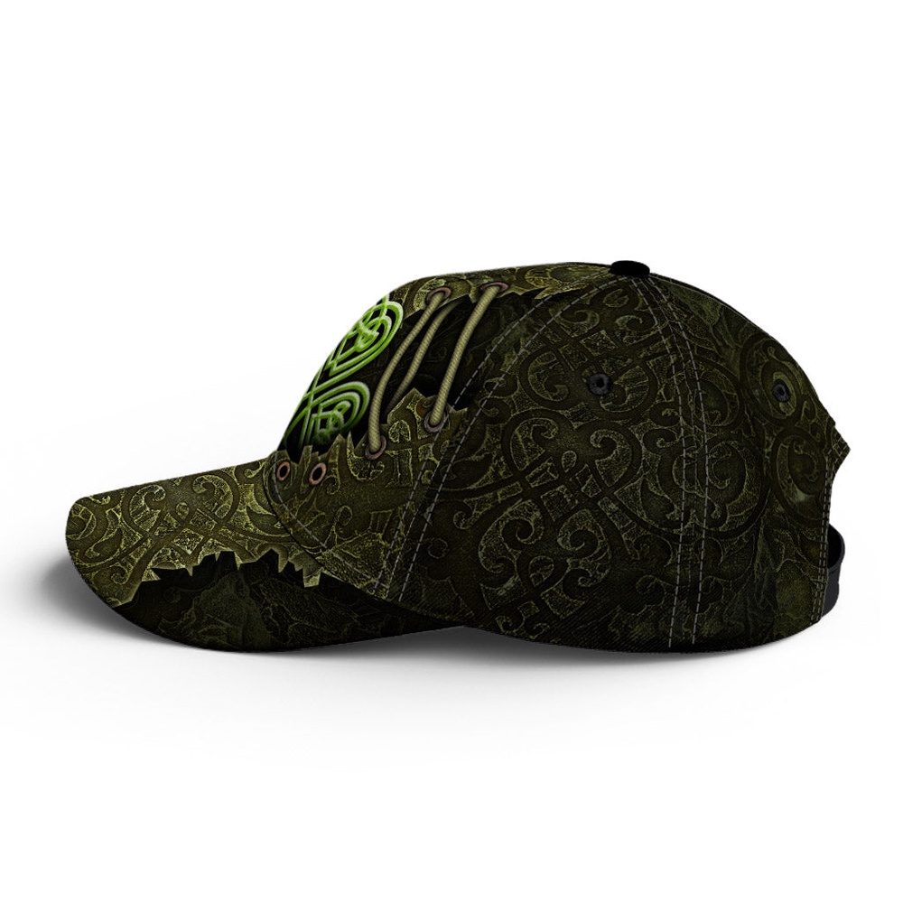 St Patricks Day Baseball Cap Irish Celtic Shamrock Metal Old Texture Irish Baseball Cap Sports Adjustable Hat St. Patrick s Day Gift 4 jfylqz.jpg
