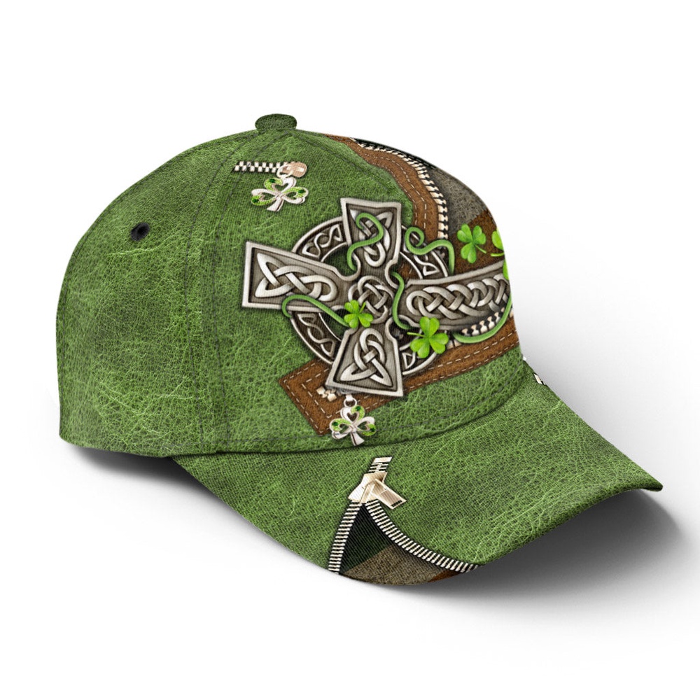 St Patricks Day Baseball Cap Irish Cross Patrick Day Zipper Leather Texture Irish Baseball Cap Sports Adjustable Hat St. Patrick s Day Gift 2 iykah1.jpg St Patricks Day Baseball Cap Irish Cross Patrick Day Zipper Leather Texture Irish Baseball Cap Sports Adjustable Hat St. Patrick s Day Gift 2 iykah1.jpg