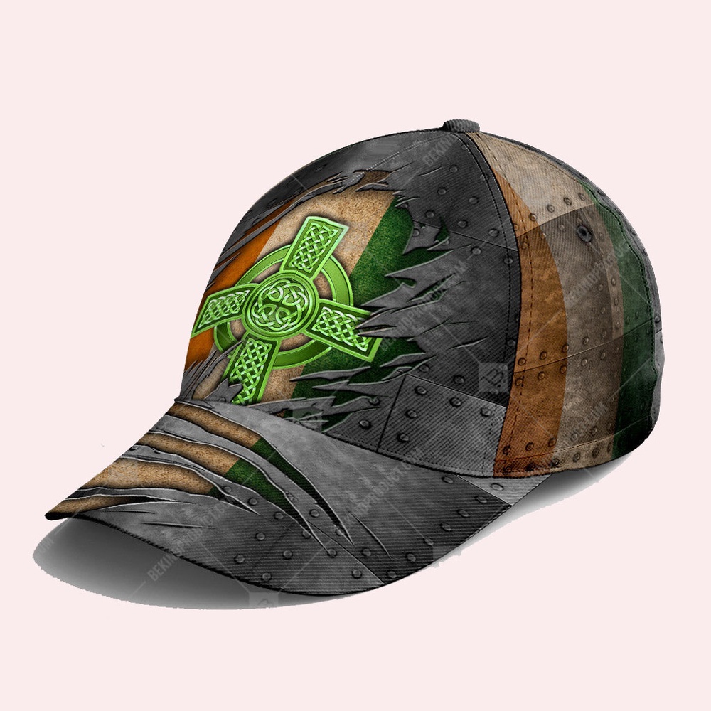 St Patricks Day Baseball Cap Irish Hat Ireland Flag Crack Metal Irish Baseball Cap Sports Adjustable Hat St. Patrick s Day Gift 4 akluju.jpg