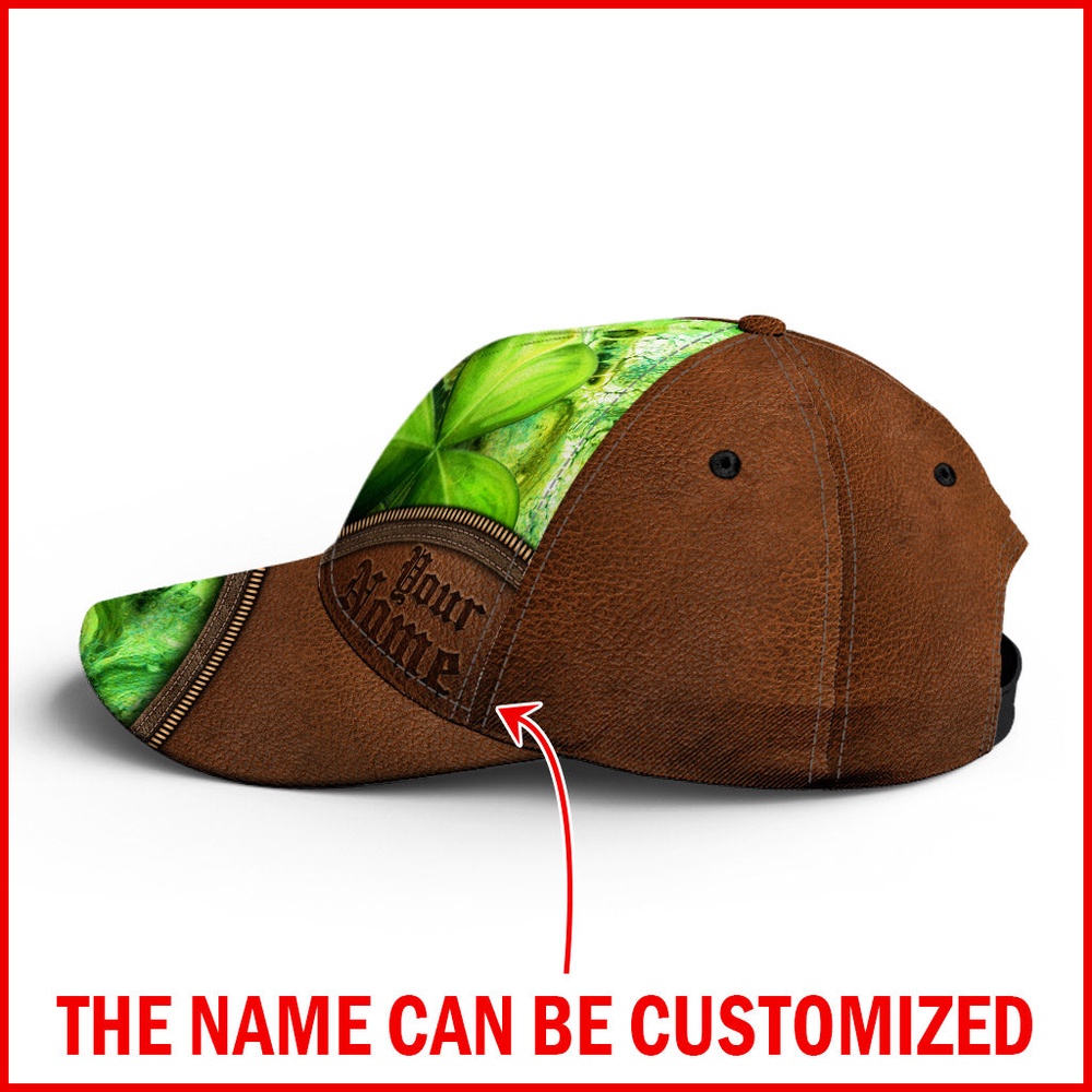St Patricks Day Baseball Cap Irish Shamrock Leather Pattern Zipper Personalized Custom Irish Baseball Cap Sports Adjustable Hat St. Patrick s Day Gift 2 knmpkc.jpg St Patricks Day Baseball Cap Irish Shamrock Leather Pattern Zipper Personalized Custom Irish Baseball Cap Sports Adjustable Hat St. Patrick s Day Gift 2 knmpkc.jpg