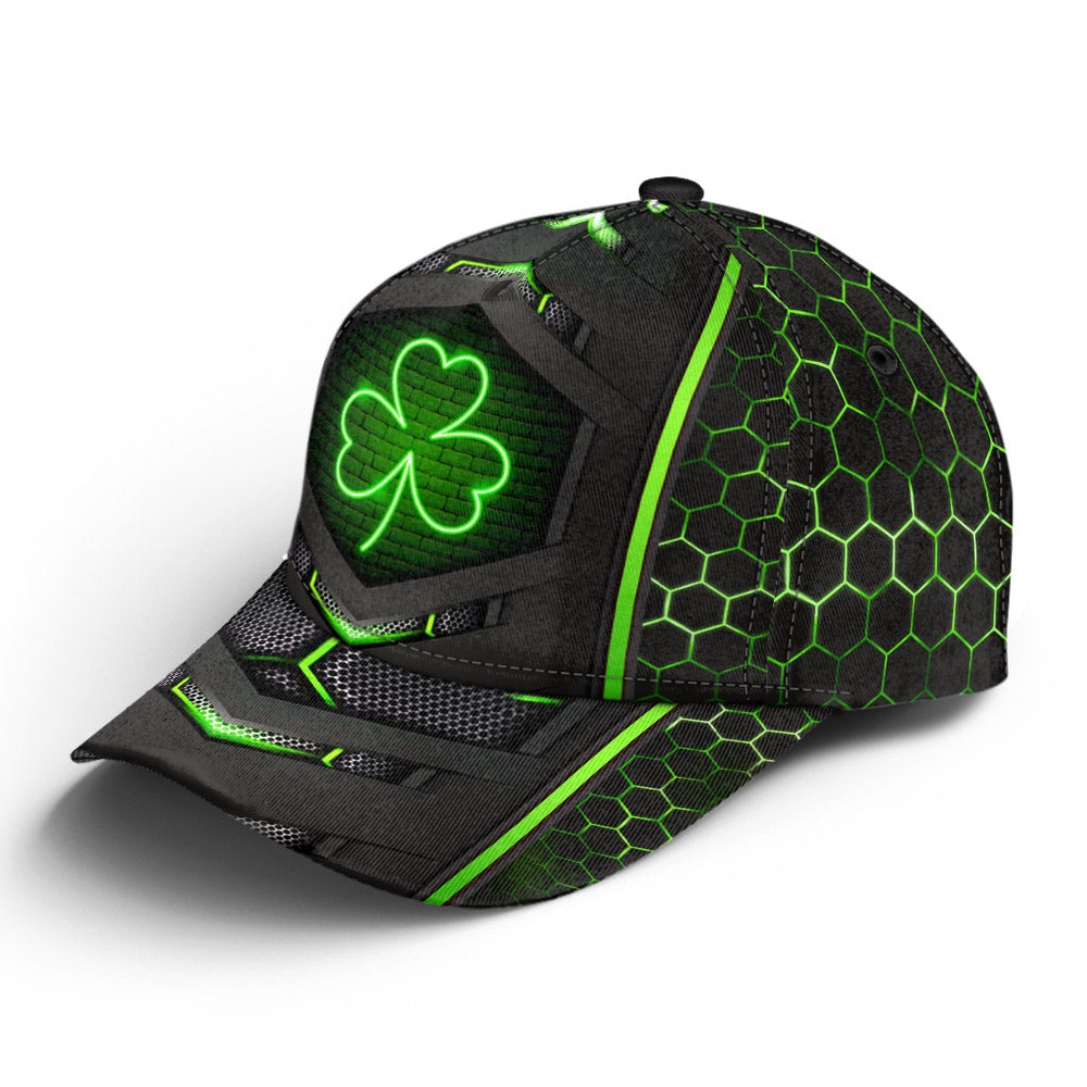 St Patricks Day Baseball Cap Irish Shamrock Neon Carbon Irish Baseball Cap Sports Adjustable Hat St. Patrick s Day Gift 4 g1c3jz.jpg