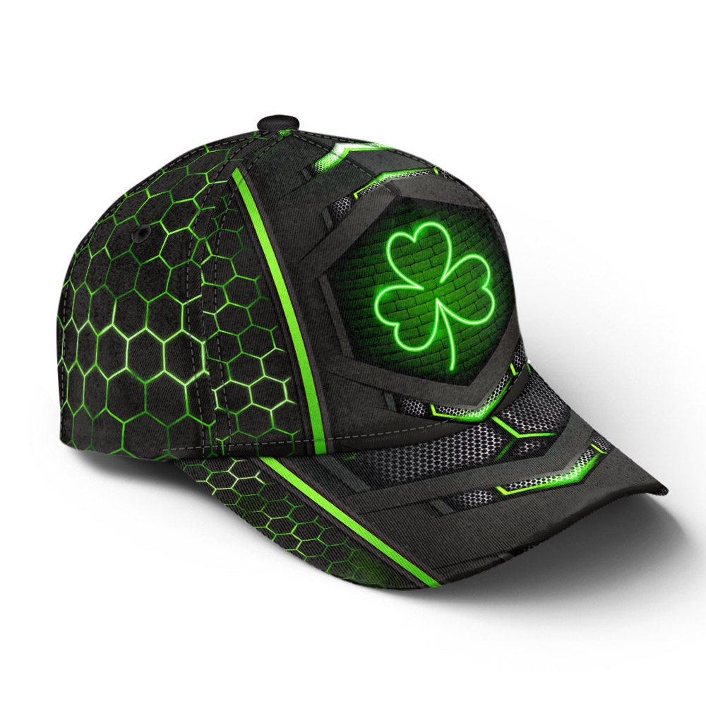 St Patricks Day Baseball Cap Irish Shamrock Neon Carbon Irish Baseball Cap Sports Adjustable Hat St. Patrick s Day Gift 5 rsf0qp.jpg