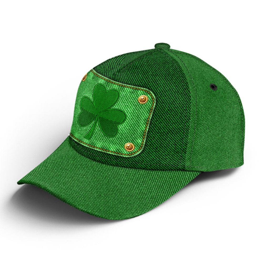St Patricks Day Baseball Cap Shamrock Green Jeans Style Irish Baseball Cap Sports Adjustable Hat St. Patrick s Day Gift 2 uhi9il.jpg