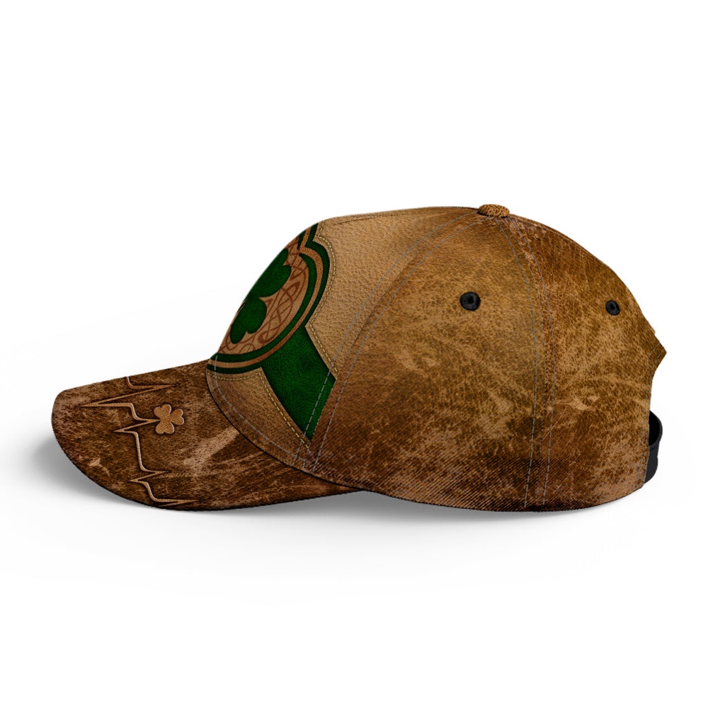 St Patricks Day Baseball Cap Shamrock Heart Leather Classic Irish Baseball Cap Sports Adjustable Hat St. Patrick s Day Gift 3 p44kqs.jpg
