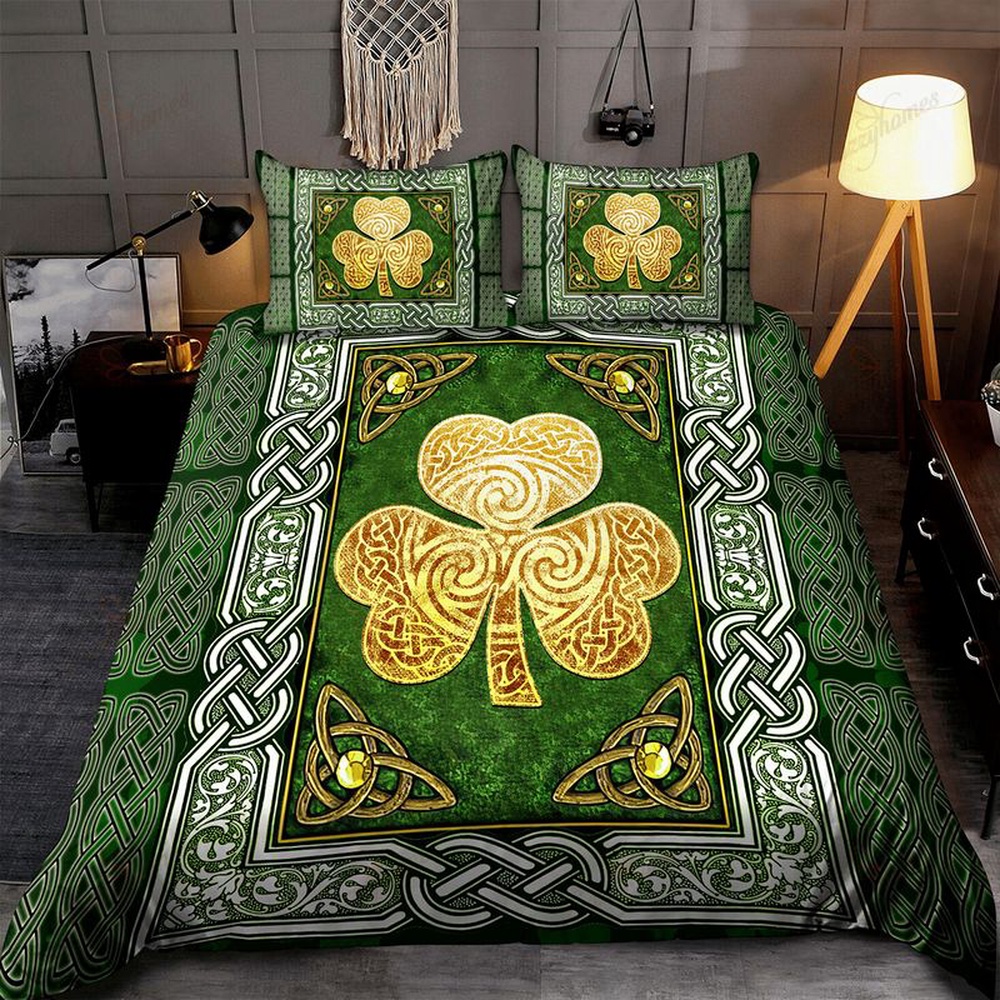 St Patricks Day Bedding Set Celtic Shamrock Symbol Bedding Set St Patrick s Day Proud Irish Lucky 1 jfvdol.jpg St Patricks Day Bedding Set Celtic Shamrock Symbol Bedding Set St Patrick s Day Proud Irish Lucky 1 jfvdol.jpg