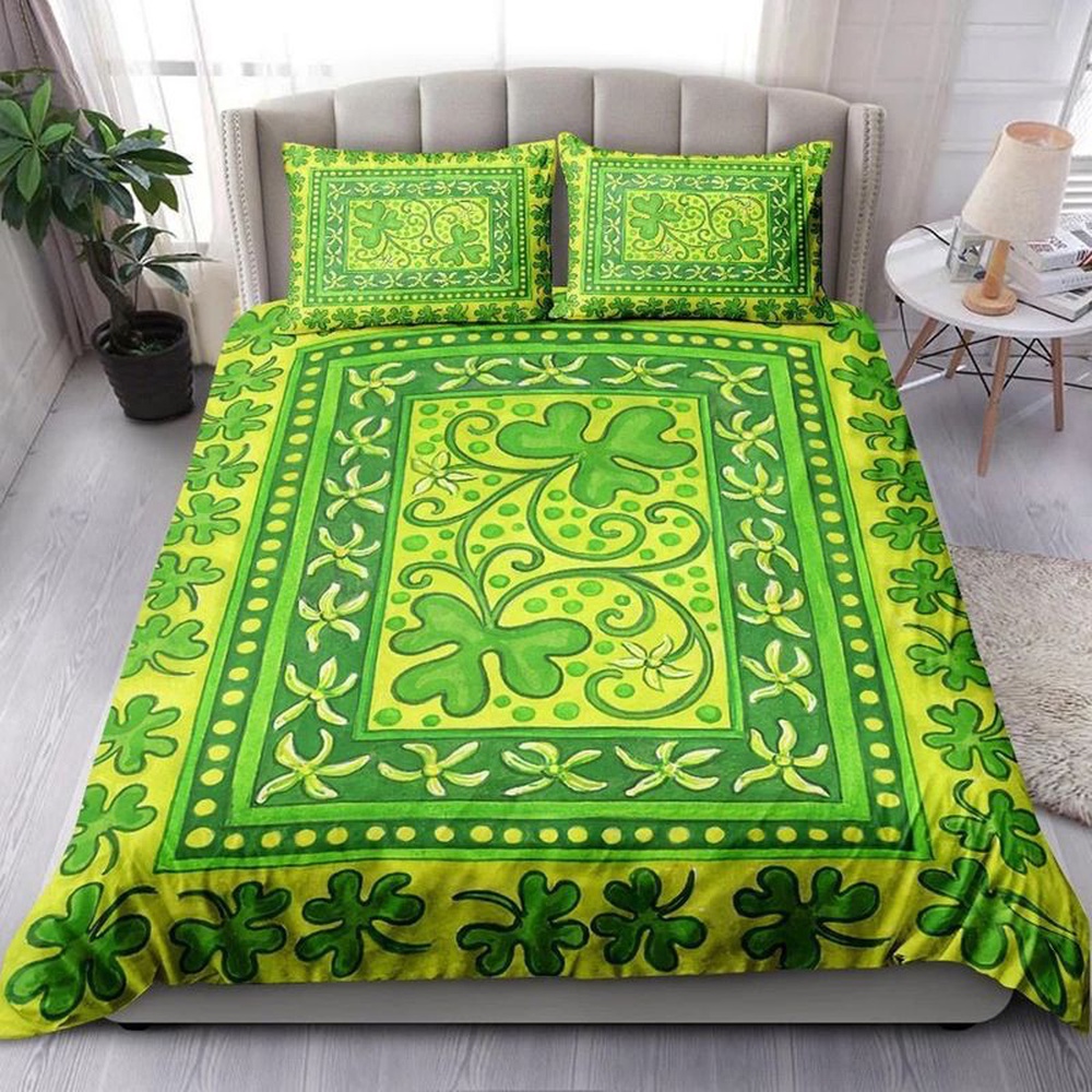 St Patricks Day Bedding Set Green Shamrock Art Pattern Bedding Set St Patrick s Day Irish In My Veins 1 ujpzwg.jpg St Patricks Day Bedding Set Green Shamrock Art Pattern Bedding Set St Patrick s Day Irish In My Veins 1 ujpzwg.jpg