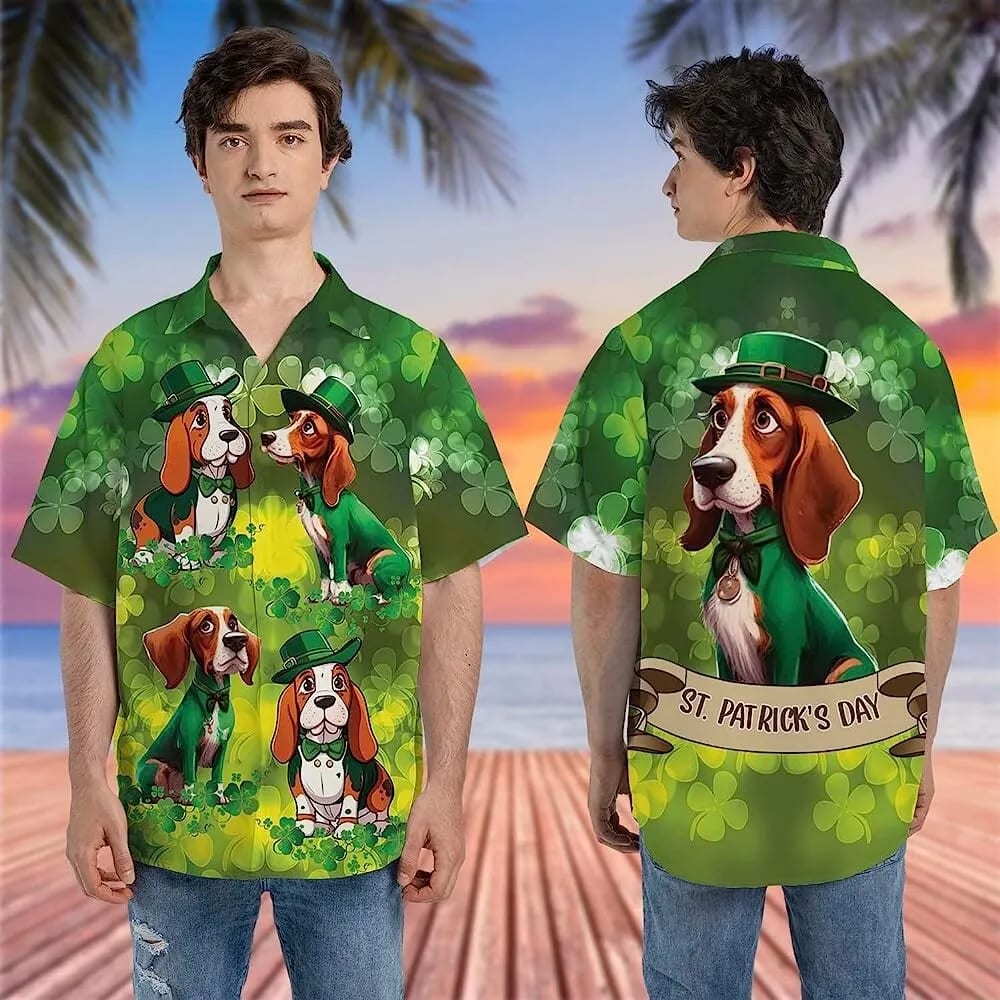 St Patricks Day Hawaiian Shirt Beagle Dog St. Patrick s Day Aloha Hawaiian Shirt Short Sleeve Summer Beach Shirt 2 zidfmk.jpg St Patricks Day Hawaiian Shirt Beagle Dog St. Patrick s Day Aloha Hawaiian Shirt Short Sleeve Summer Beach Shirt 2 zidfmk.jpg