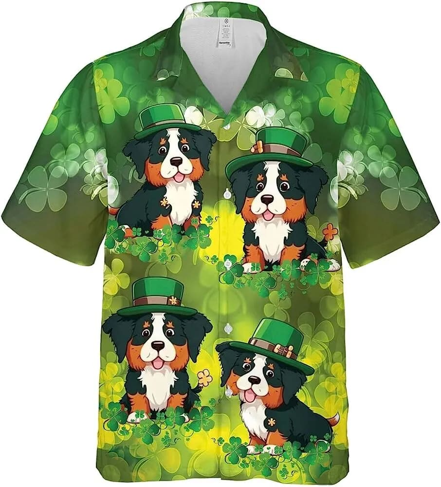 St Patricks Day Hawaiian Shirt Bernese Mountain Dog Patrick Hawaiian Shirt Patrick Day Casual Button Down Beach Shirt 1 tfmkps.jpg St Patricks Day Hawaiian Shirt Bernese Mountain Dog Patrick Hawaiian Shirt Patrick Day Casual Button Down Beach Shirt 1 tfmkps.jpg
