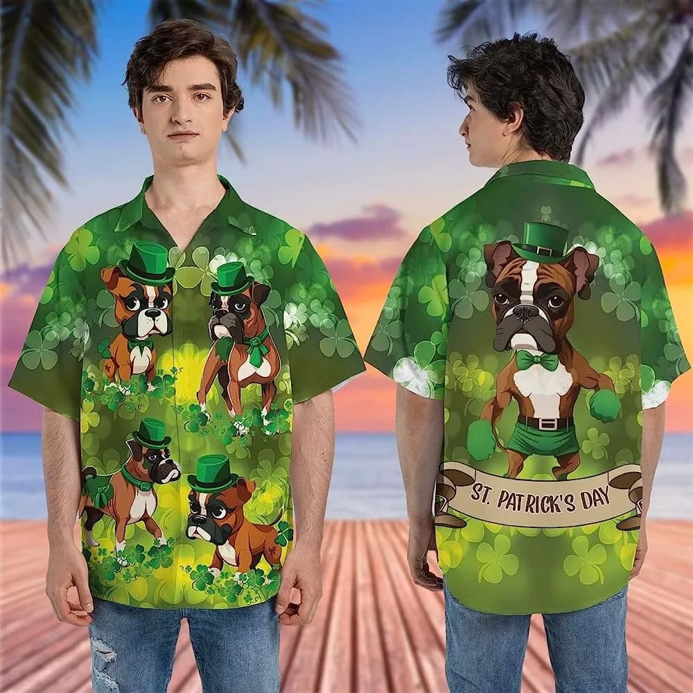 St Patricks Day Hawaiian Shirt Boxer Dog Hawaiian Aloha Shirt For St. Patrick s Day Casual Button Down Beach Shirt 2 ymvjqs.jpg St Patricks Day Hawaiian Shirt Boxer Dog Hawaiian Aloha Shirt For St. Patrick s Day Casual Button Down Beach Shirt 2 ymvjqs.jpg