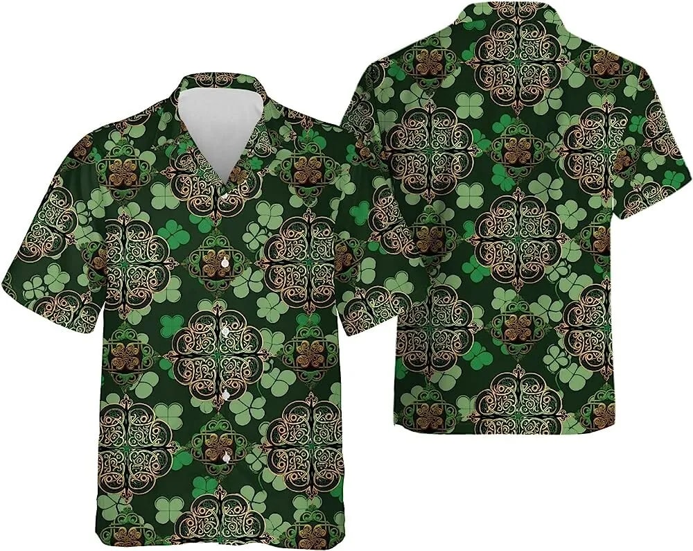 St Patricks Day Hawaiian Shirt Celtic Shamrock Hawaiian Shirt Shamrock Short Sleeve Shirt St. Patrick s Day Shirt Irish Shirt 2 h7hwr6.jpg St Patricks Day Hawaiian Shirt Celtic Shamrock Hawaiian Shirt Shamrock Short Sleeve Shirt St. Patrick s Day Shirt Irish Shirt 2 h7hwr6.jpg