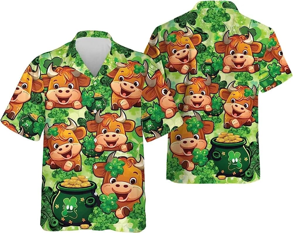 St Patricks Day Hawaiian Shirt Cow And Shamrock Hawaiian Shirt For St. Patrick s Day Cow Irish Mens Button Down Shirt 2 hthlcm.jpg St Patricks Day Hawaiian Shirt Cow And Shamrock Hawaiian Shirt For St. Patrick s Day Cow Irish Mens Button Down Shirt 2 hthlcm.jpg