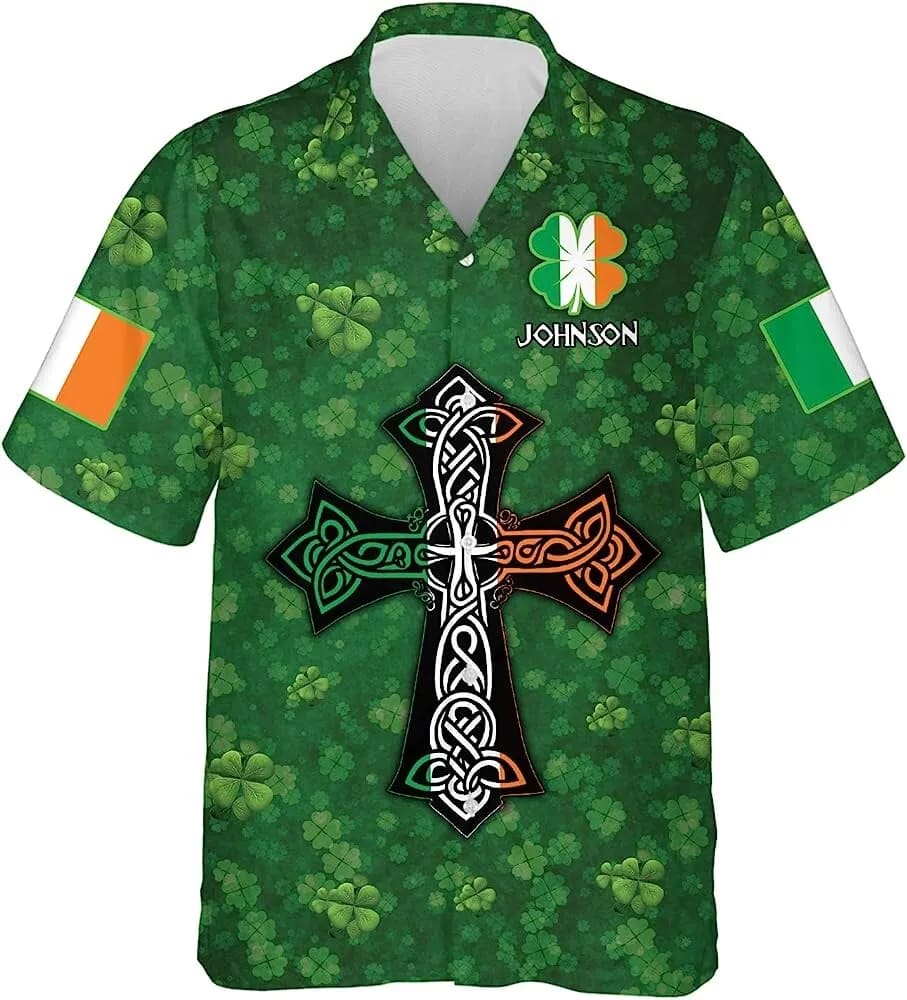St Patricks Day Hawaiian Shirt Custom Irish Celtic Cross Hawaiian Shirt Cross Shirt Personalized Shirt St. Patrick s Day Shirt 1 n1edhj.jpg St Patricks Day Hawaiian Shirt Custom Irish Celtic Cross Hawaiian Shirt Cross Shirt Personalized Shirt St. Patrick s Day Shirt 1 n1edhj.jpg