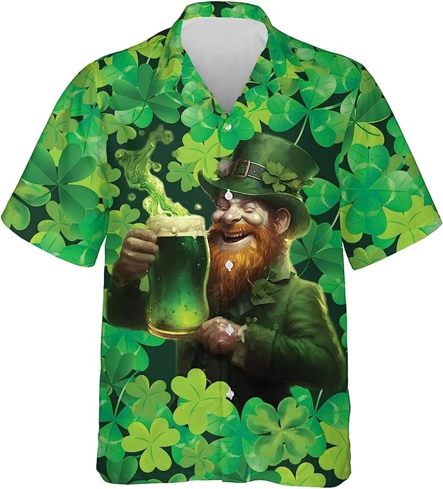 St Patricks Day Hawaiian Shirt Funny Patrick Shamrock And Beer Hawaiian Shirt For Men Women Hawaiian Aloha Shirt 1 mv8sjy.jpg