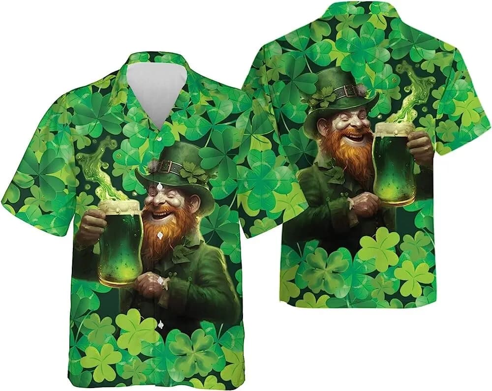 St Patricks Day Hawaiian Shirt Funny Patrick Shamrock And Beer Hawaiian Shirt For Men Women Hawaiian Aloha Shirt 2 qnu2gu.jpg