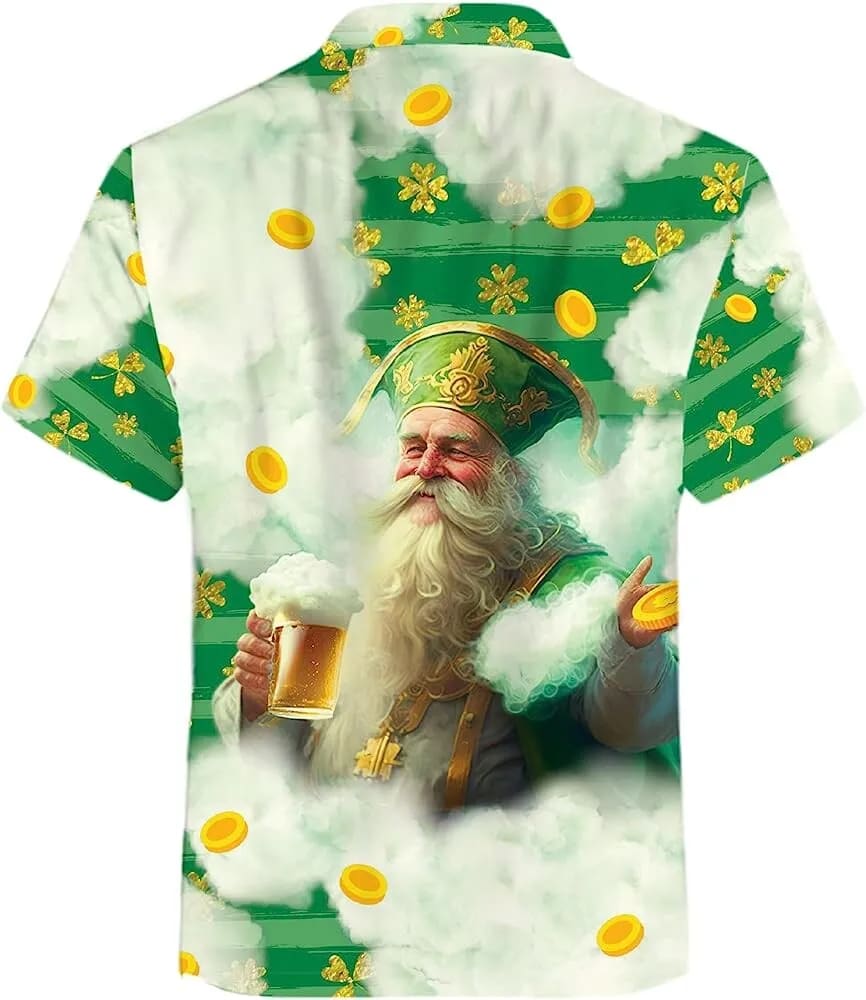St Patricks Day Hawaiian Shirt Funny Saint Patrick Drinking Beer Hawaiian Shirtcasual Button Down Summer Beach Shirt 2 xcgexk.jpg St Patricks Day Hawaiian Shirt Funny Saint Patrick Drinking Beer Hawaiian Shirtcasual Button Down Summer Beach Shirt 2 xcgexk.jpg