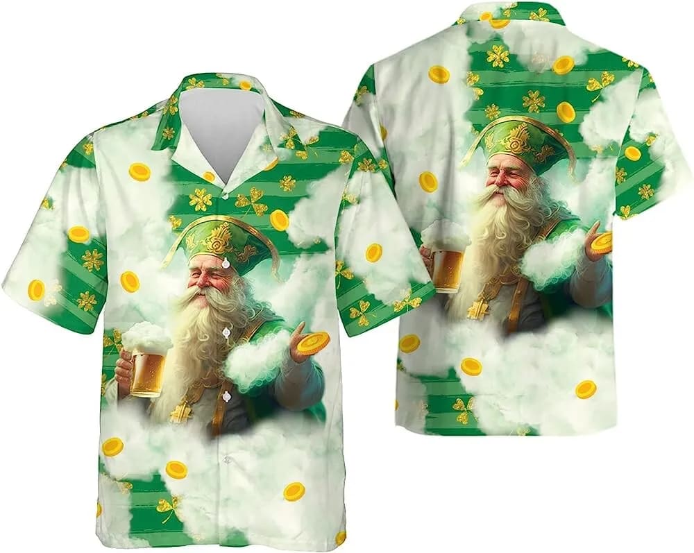 St Patricks Day Hawaiian Shirt Funny Saint Patrick Drinking Beer Hawaiian Shirtcasual Button Down Summer Beach Shirt 3 p8xfn6.jpg St Patricks Day Hawaiian Shirt Funny Saint Patrick Drinking Beer Hawaiian Shirtcasual Button Down Summer Beach Shirt 3 p8xfn6.jpg