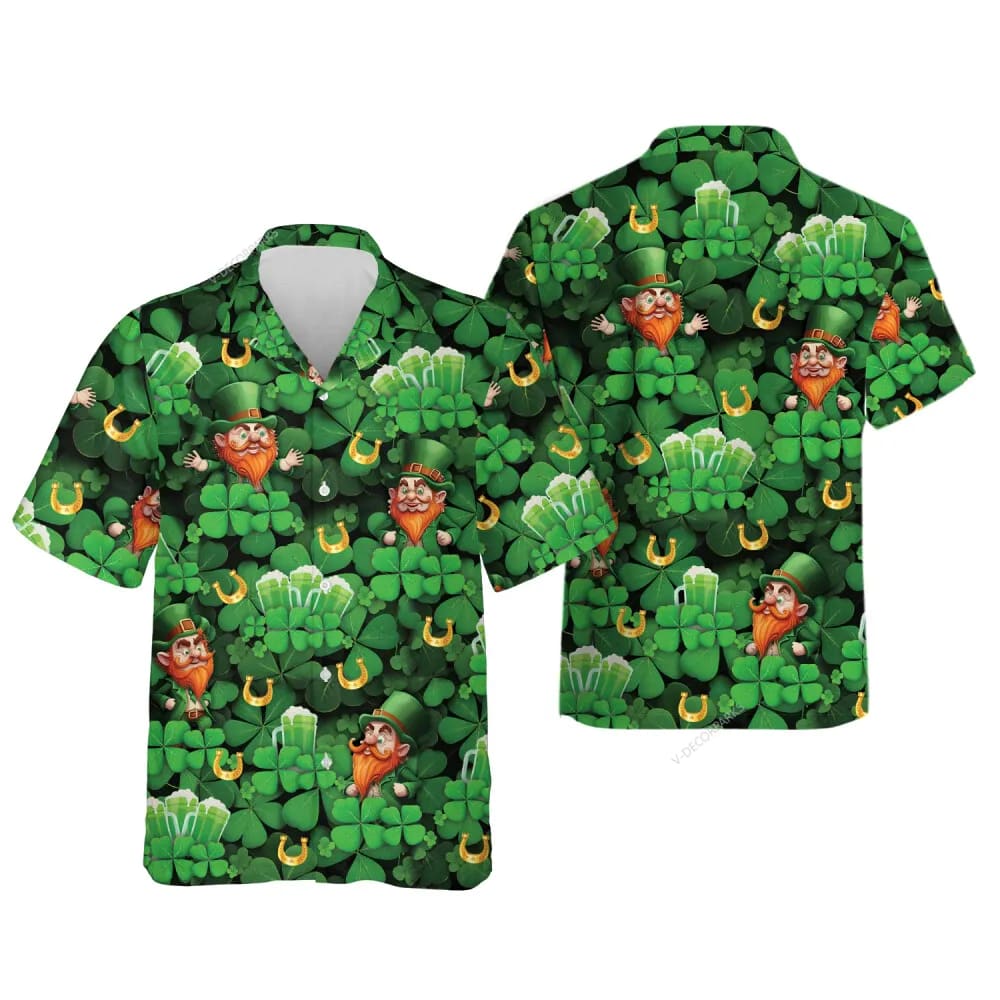 St Patricks Day Hawaiian Shirt Green Beer Garden For Saint Patrick Holiday Unisex Hawaiian Shirts 2 nauuom.jpg St Patricks Day Hawaiian Shirt Green Beer Garden For Saint Patrick Holiday Unisex Hawaiian Shirts 2 nauuom.jpg