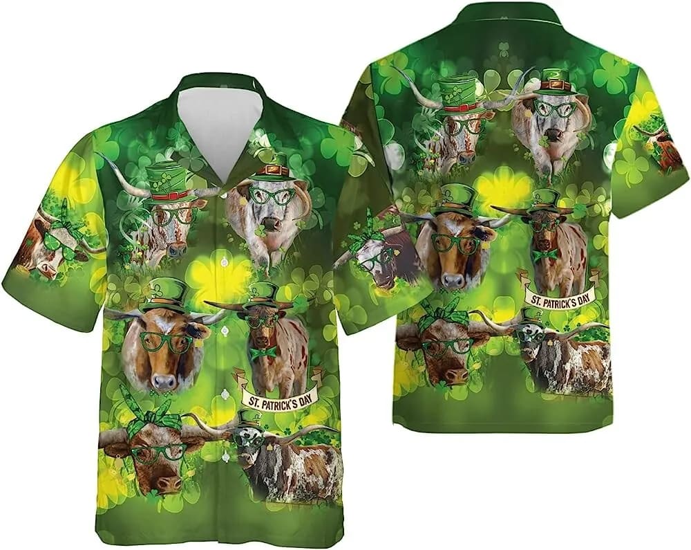St Patricks Day Hawaiian Shirt Happy Patrick Cow Hawaiian Shirt For Men And Women Aloha Hawaiian Shirt Short Sleeve Hawaiian 3 wvdjre.jpg
