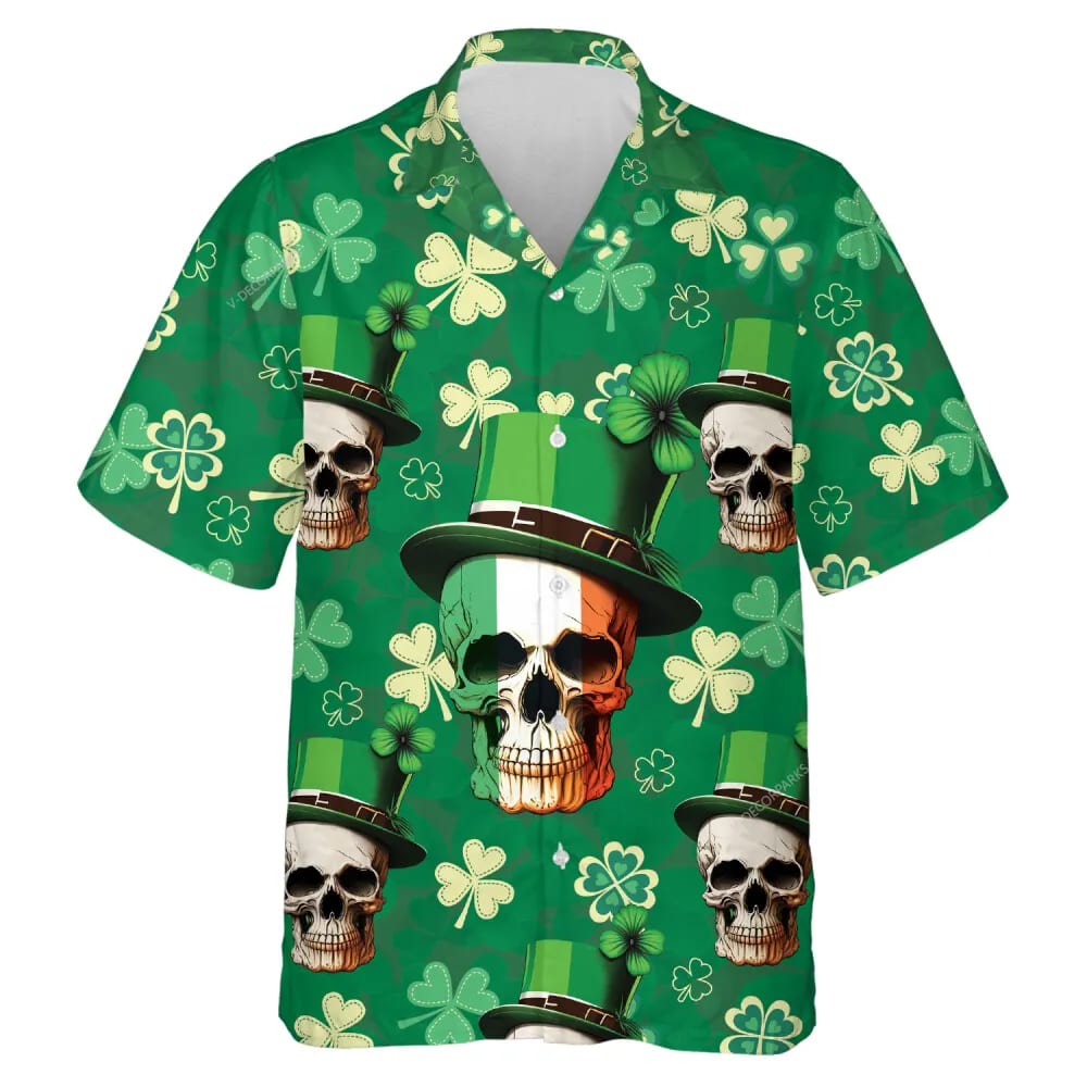 St Patricks Day Hawaiian Shirt Irish Skull And Shamrock Unique Hawaiian Shirt 1 nxw641.jpg St Patricks Day Hawaiian Shirt Irish Skull And Shamrock Unique Hawaiian Shirt 1 nxw641.jpg