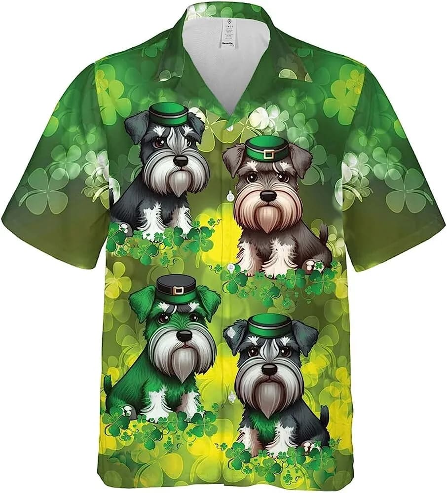 St Patricks Day Hawaiian Shirt Miniature Schnauzer Patrick Hawaiian Aloha Shirt For Men Patrick Day Casual Button Down Shirt 1 oqbisc.jpg St Patricks Day Hawaiian Shirt Miniature Schnauzer Patrick Hawaiian Aloha Shirt For Men Patrick Day Casual Button Down Shirt 1 oqbisc.jpg