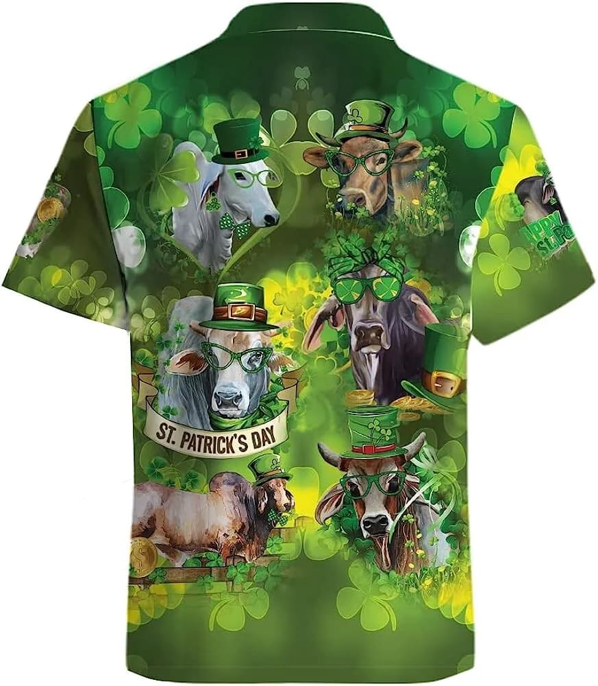 St Patricks Day Hawaiian Shirt Patrick Cow And Shamrock Hawaiian Aloha Shirt Casual Printed Beach Summer Shirt 2 rxr8hn.jpg St Patricks Day Hawaiian Shirt Patrick Cow And Shamrock Hawaiian Aloha Shirt Casual Printed Beach Summer Shirt 2 rxr8hn.jpg