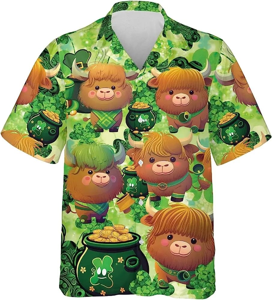 St Patricks Day Hawaiian Shirt Patrick Cow And Shamrock Hawaiian Shirt For Men Women Irish Mens Button Down Shirt 1 c8ig0t.jpg St Patricks Day Hawaiian Shirt Patrick Cow And Shamrock Hawaiian Shirt For Men Women Irish Mens Button Down Shirt 1 c8ig0t.jpg