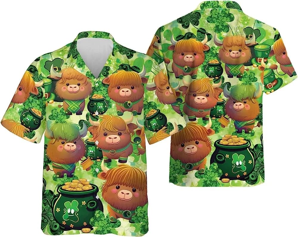 St Patricks Day Hawaiian Shirt Patrick Cow And Shamrock Hawaiian Shirt For Men Women Irish Mens Button Down Shirt 2 i8bktm.jpg St Patricks Day Hawaiian Shirt Patrick Cow And Shamrock Hawaiian Shirt For Men Women Irish Mens Button Down Shirt 2 i8bktm.jpg