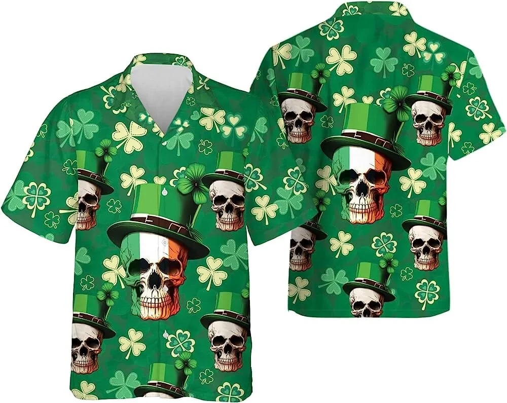 St Patricks Day Hawaiian Shirt Patrick Day Irish Skull Shamrock Hawaiian Shirt St. Patrick s Day Shirt 2 opatxl.jpg St Patricks Day Hawaiian Shirt Patrick Day Irish Skull Shamrock Hawaiian Shirt St. Patrick s Day Shirt 2 opatxl.jpg
