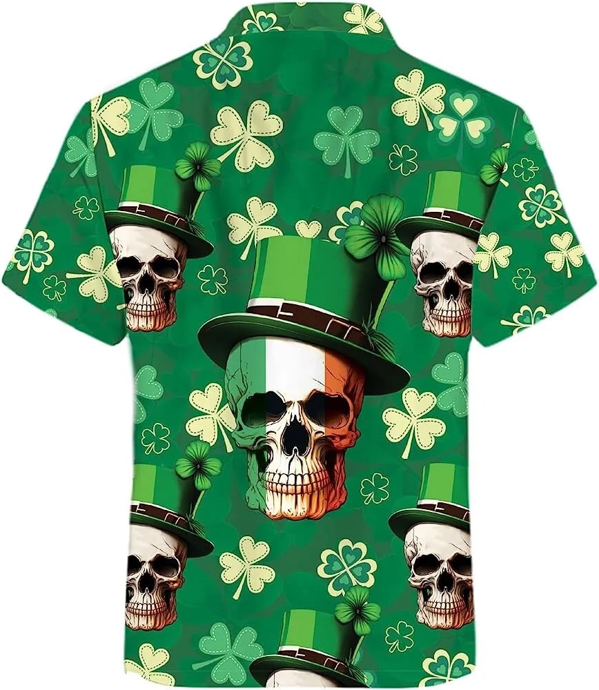 St Patricks Day Hawaiian Shirt Patrick Day Irish Skull Shamrock Hawaiian Shirt St. Patrick s Day Shirt 3 fatumy.jpg St Patricks Day Hawaiian Shirt Patrick Day Irish Skull Shamrock Hawaiian Shirt St. Patrick s Day Shirt 3 fatumy.jpg