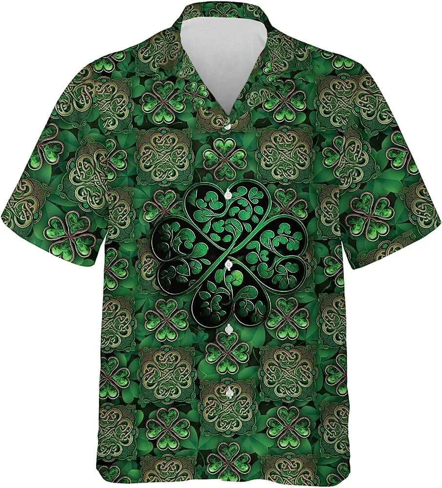 St Patricks Day Hawaiian Shirt Patrick Day Shamrock Hawaiian Shirt Four leaf Clover Shirt St. Patrick s Day Shirt 1 pn87ru.jpg St Patricks Day Hawaiian Shirt Patrick Day Shamrock Hawaiian Shirt Four leaf Clover Shirt St. Patrick s Day Shirt 1 pn87ru.jpg