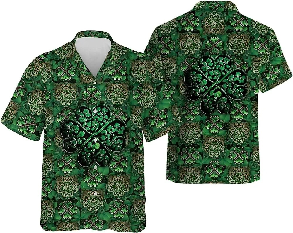 St Patricks Day Hawaiian Shirt Patrick Day Shamrock Hawaiian Shirt Four leaf Clover Shirt St. Patrick s Day Shirt 3 egw232.jpg St Patricks Day Hawaiian Shirt Patrick Day Shamrock Hawaiian Shirt Four leaf Clover Shirt St. Patrick s Day Shirt 3 egw232.jpg