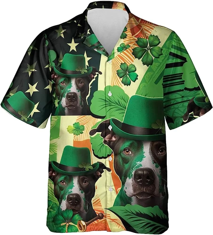 St Patricks Day Hawaiian Shirt Patrick Dog Short Sleeve Button Down Hawaiian Shirt For Men Women St. Patrick s Day Shirt 1 snxftk.jpg St Patricks Day Hawaiian Shirt Patrick Dog Short Sleeve Button Down Hawaiian Shirt For Men Women St. Patrick s Day Shirt 1 snxftk.jpg