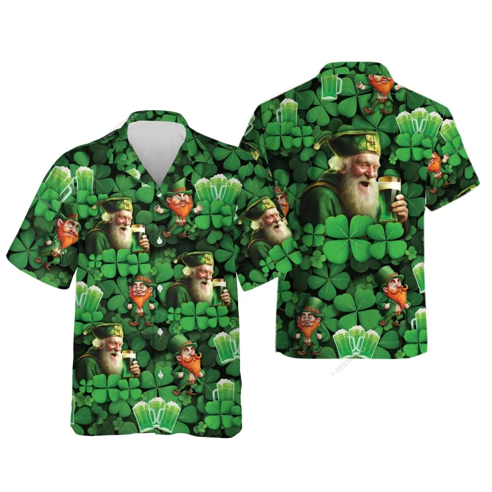 St Patricks Day Hawaiian Shirt Saint Patrick Drinking Leprechaun Beer Unisex Hawaiian Shirts 3 dkyhtu.jpg St Patricks Day Hawaiian Shirt Saint Patrick Drinking Leprechaun Beer Unisex Hawaiian Shirts 3 dkyhtu.jpg
