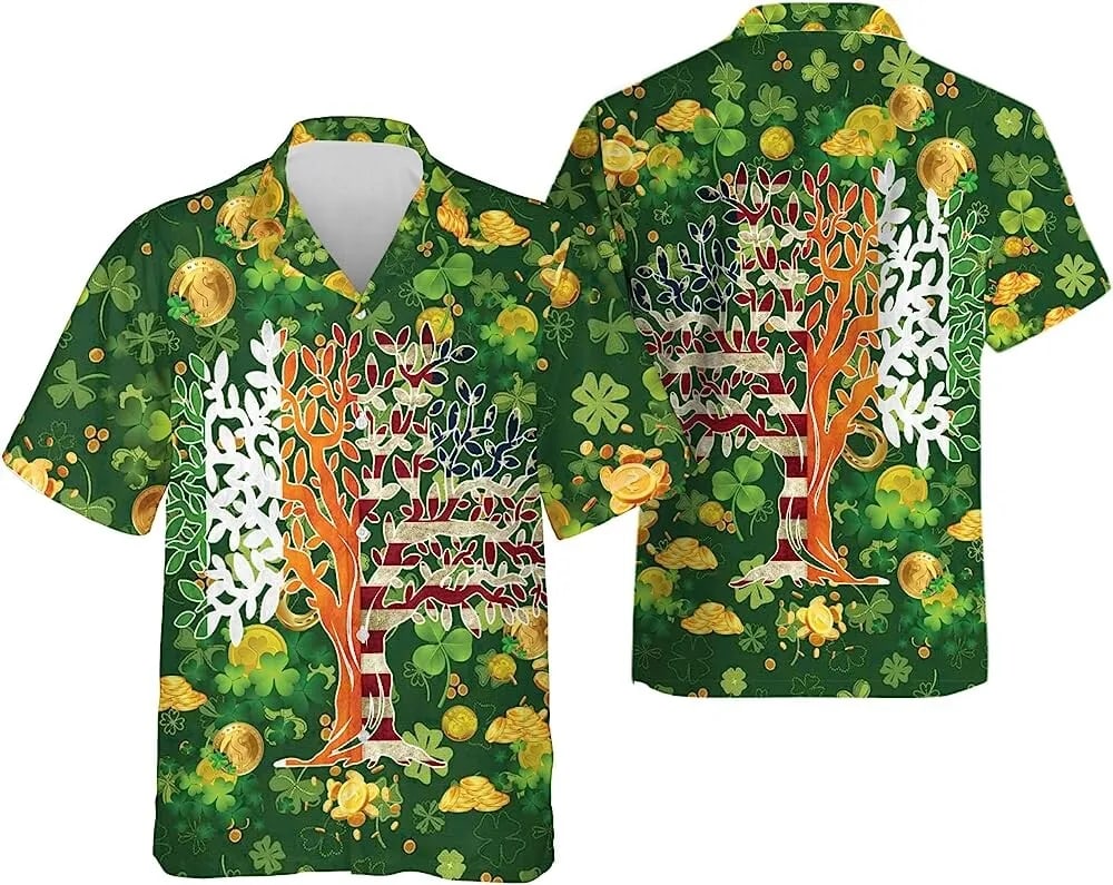 St Patricks Day Hawaiian Shirt Shamrock Tree Of Life Hawaiian Shirt Ireland And American Flag Shirt 3 ffol0v.jpg St Patricks Day Hawaiian Shirt Shamrock Tree Of Life Hawaiian Shirt Ireland And American Flag Shirt 3 ffol0v.jpg