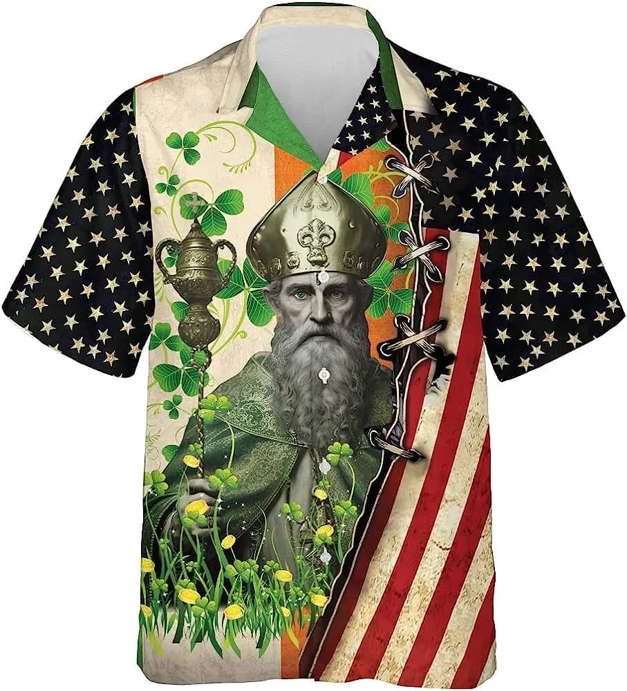 St Patricks Day Hawaiian Shirt Vintage Saint Patrick Hawaiian Shirt For Men Women St. Patrick s Day Shirt Family Aloha Shirts 1 gxjpin.jpg St Patricks Day Hawaiian Shirt Vintage Saint Patrick Hawaiian Shirt For Men Women St. Patrick s Day Shirt Family Aloha Shirts 1 gxjpin.jpg