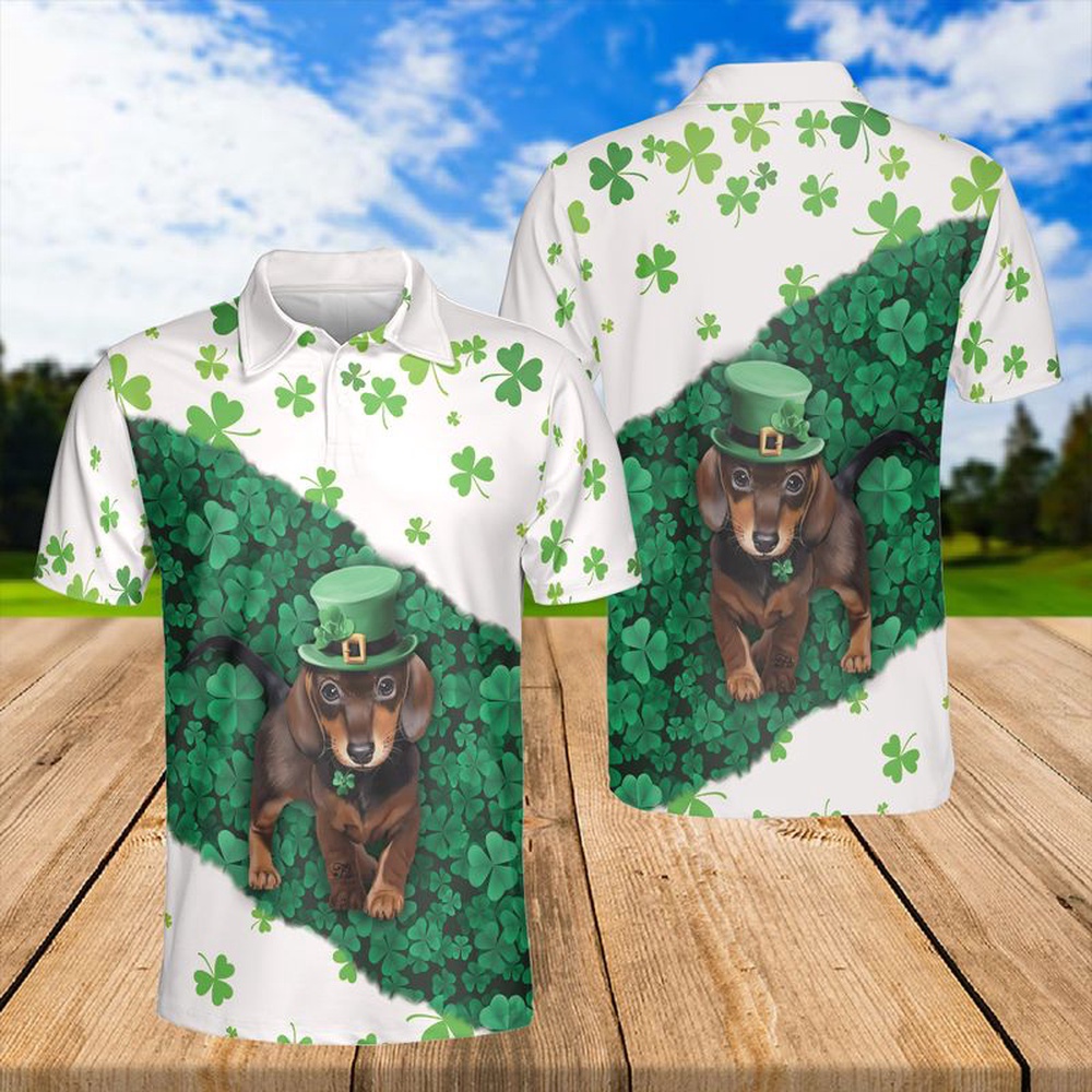 St Patricks Day Polo Shirt Happy St Patrick s Day Polo Clover Polo Dachshund Dog Polo Dog Lover Polo Dog Lover Gift Polo Shirt 1 dvsd5r.jpg St Patricks Day Polo Shirt Happy St Patrick s Day Polo Clover Polo Dachshund Dog Polo Dog Lover Polo Dog Lover Gift Polo Shirt 1 dvsd5r.jpg